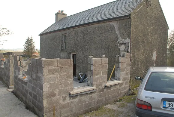 Building the Extension — photograph 1