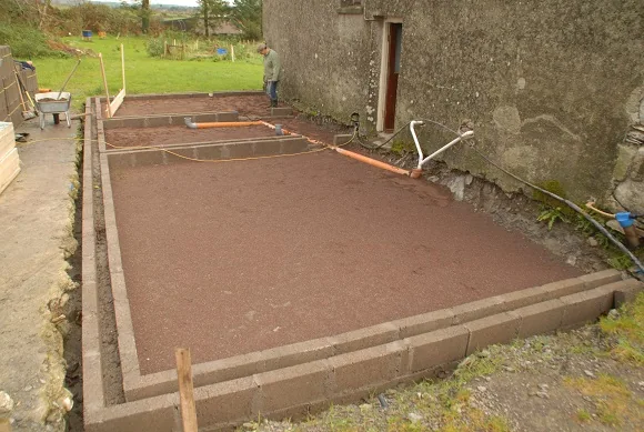 Laying Groundwork for the Extension — photograph 11