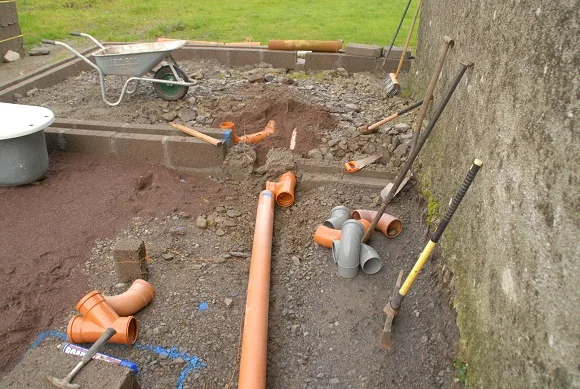 Laying Groundwork for the Extension — photograph 8
