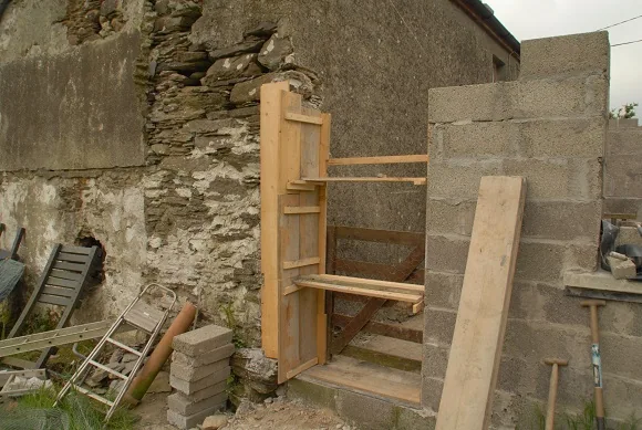 Building the Extension — photograph 2